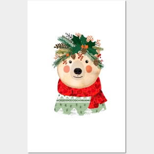 Christmas Squad Bear Posters and Art